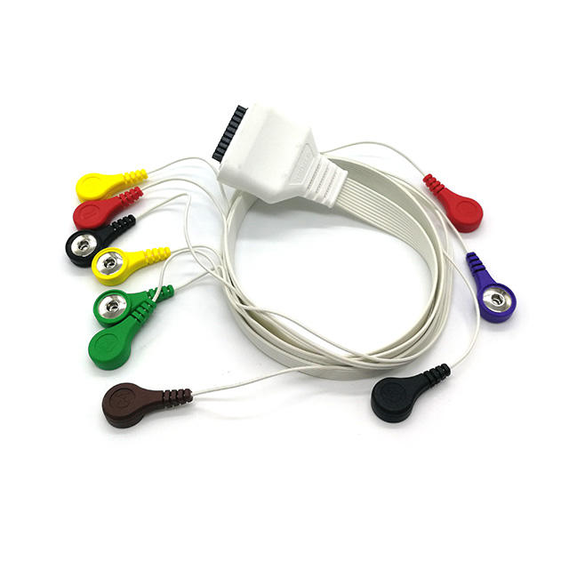 Edan Holter ECG Cable AHA Standard 10 lead ECG cable for Edan DX12