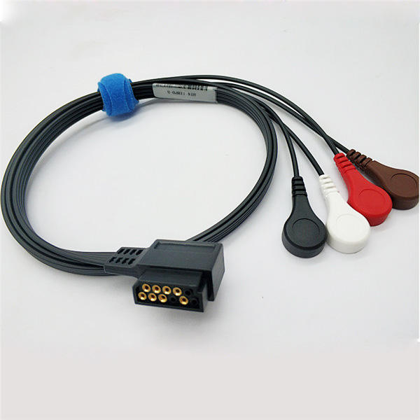 Digitrak XT 4 Lead HP Holter ECG Cable, China Medical probe, patient monitoring
