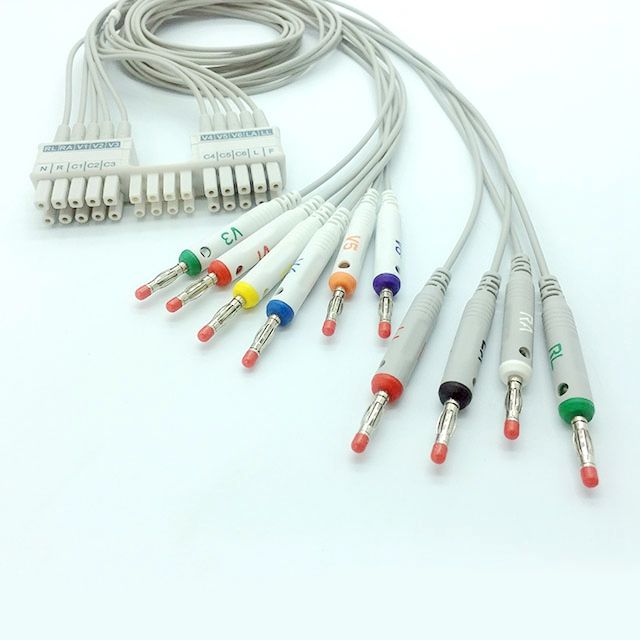 Mortara Amxx Series 12 Leads Ekg Cable For Medical Supplies,Ekg Accessories