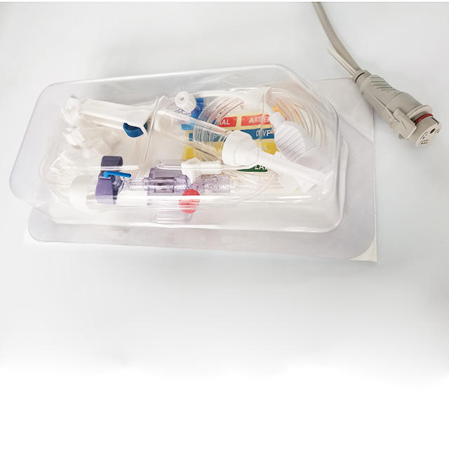 Accurate Reading Medical Pressure Transducer , Monitoring Disposable Pressure Sensor